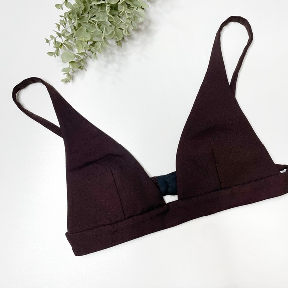 ZARA • TRIANGLE BRALETTE CROP TOP - Picture 3 of 6